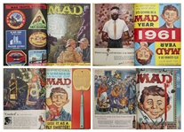 63 Issues of ''Mad'' Magazines From Issue #7 in 1953 to Issue #69 in 1962,  Bound in Four Volumes -- Also Includes the Sole Two Issues of ''Trump'' Magazine Published by Hugh Hefner in 1957